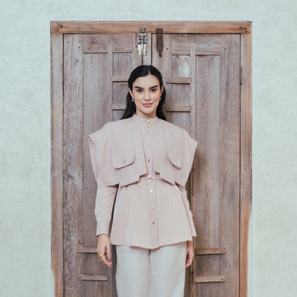 Chanté - Pavina Blouse in Blush (Women Blouse)