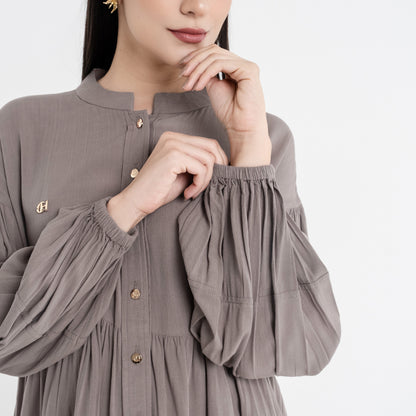 Chanté - Qyana Blouse in Stone (Women Blouse)