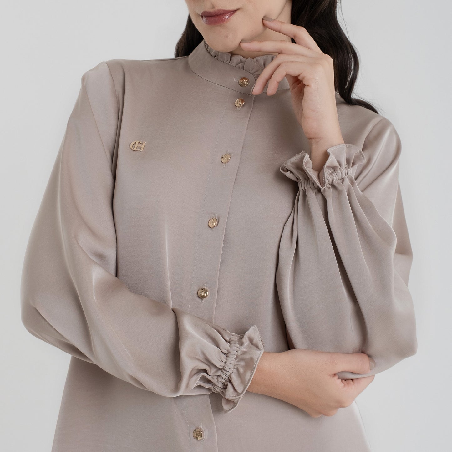 Chanté - Riva Blouse in Khaki