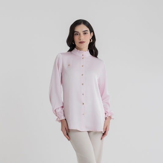 Chanté - Riva Blouse in Blush