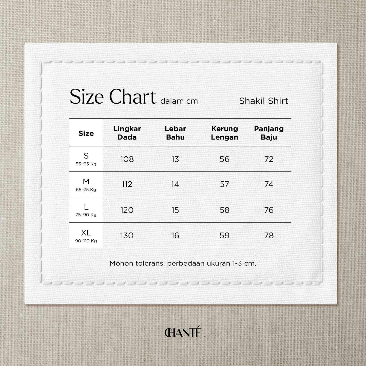 Chanté - Shakil Men Shirt in Sand