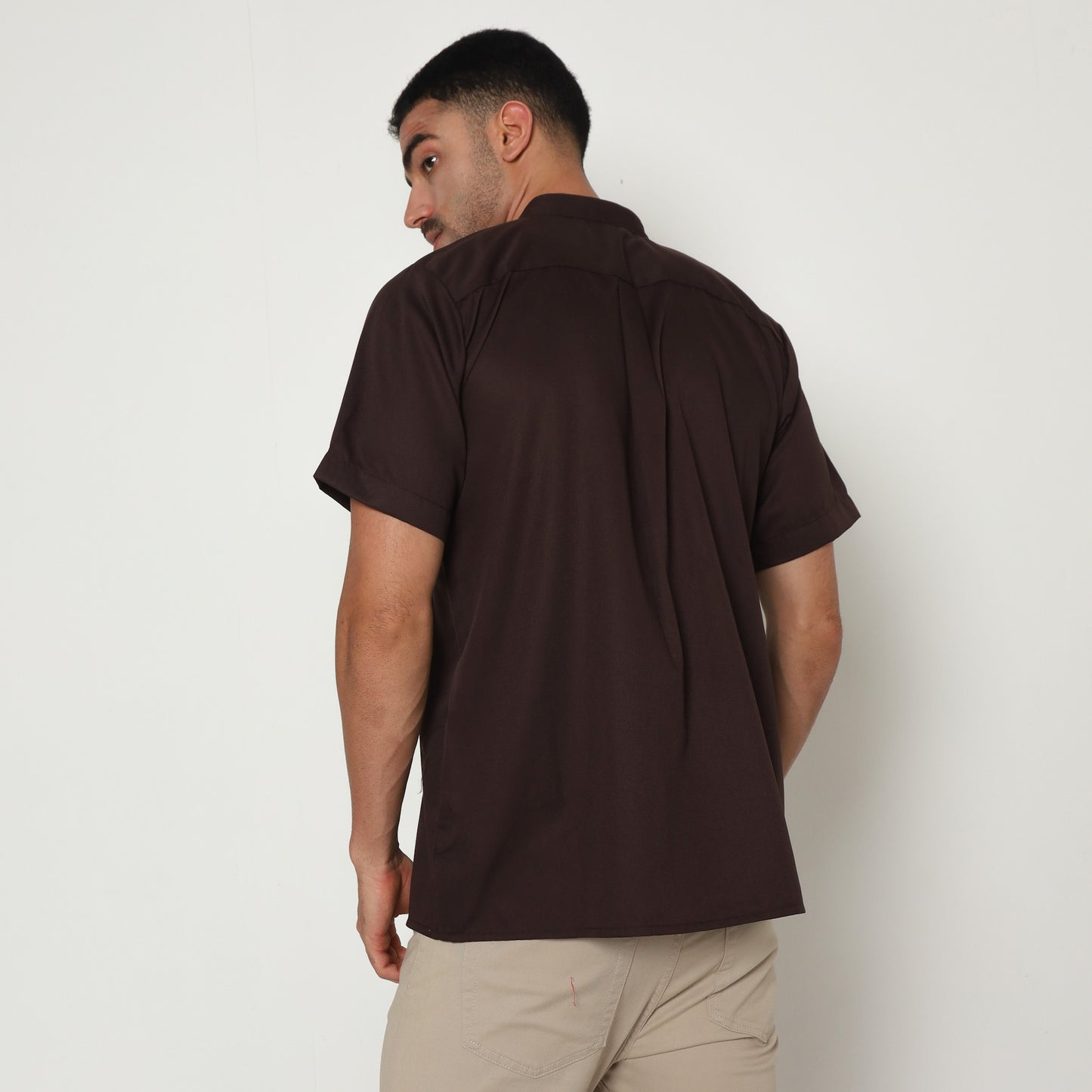 Chanté - Shakil Men Shirt in Mahogany