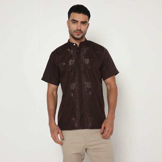 Chanté - Shakil Men Shirt in Mahogany
