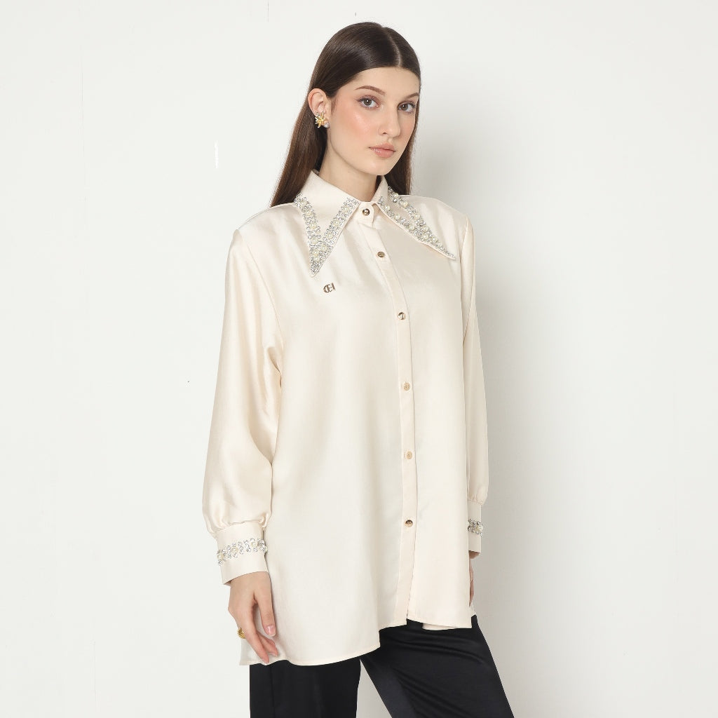 Chanté - Moira Shirt in Vanilla (Women Shirt)