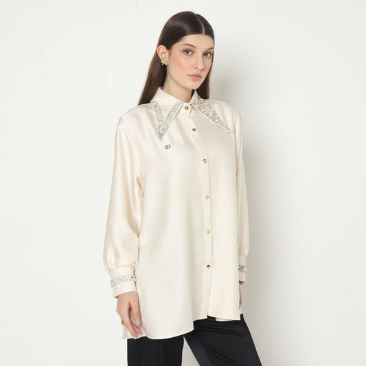 Chanté - Moira Shirt in Vanilla (Women Shirt)