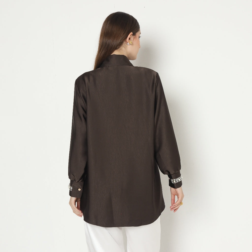 Chanté - Moira Shirt in Mahogany