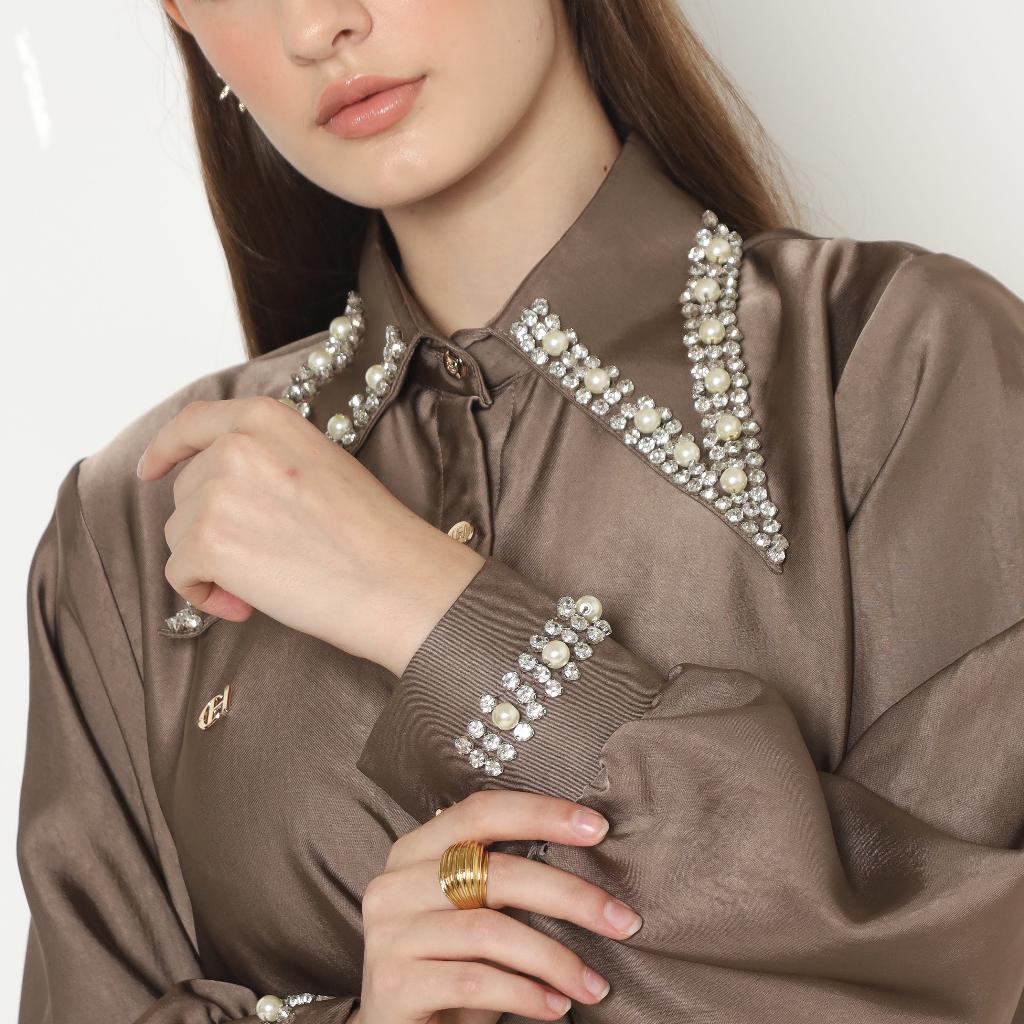 Chanté - Moira Shirt in Ash Brown