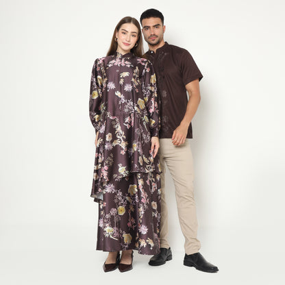 Chanté - Sabina Dress in Mahogany