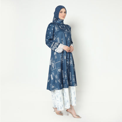 Chanté - Jenysa Dress in Sapphire Blue