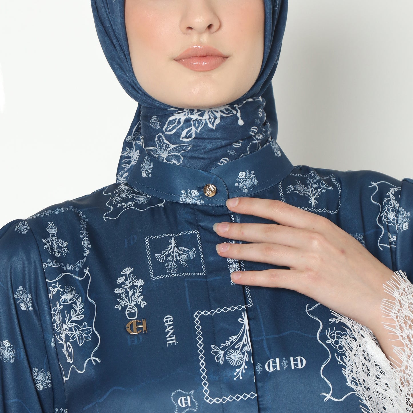 Chanté - Jenysa Dress in Sapphire Blue