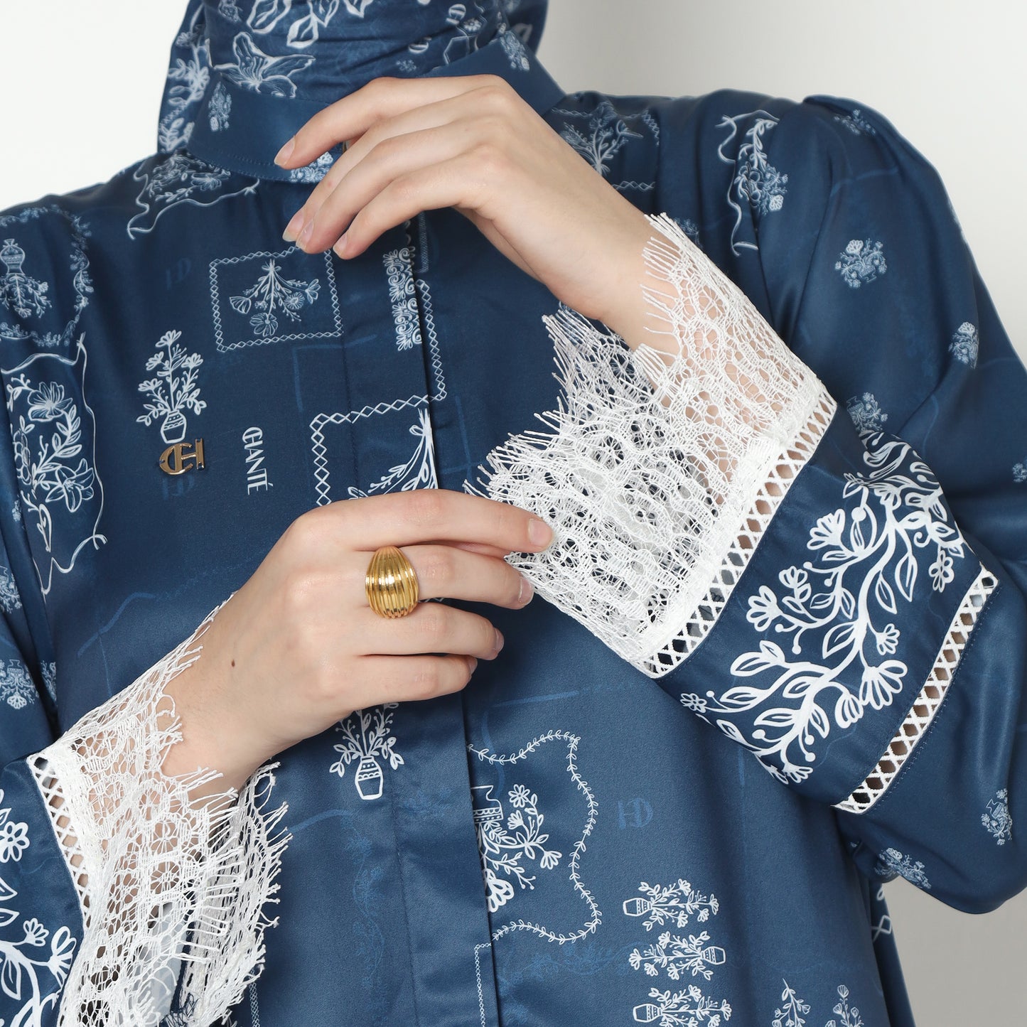 Chanté - Jenysa Dress in Sapphire Blue