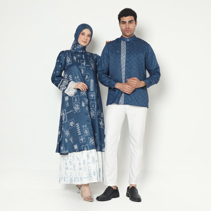 Chanté - Jenysa Dress in Sapphire Blue