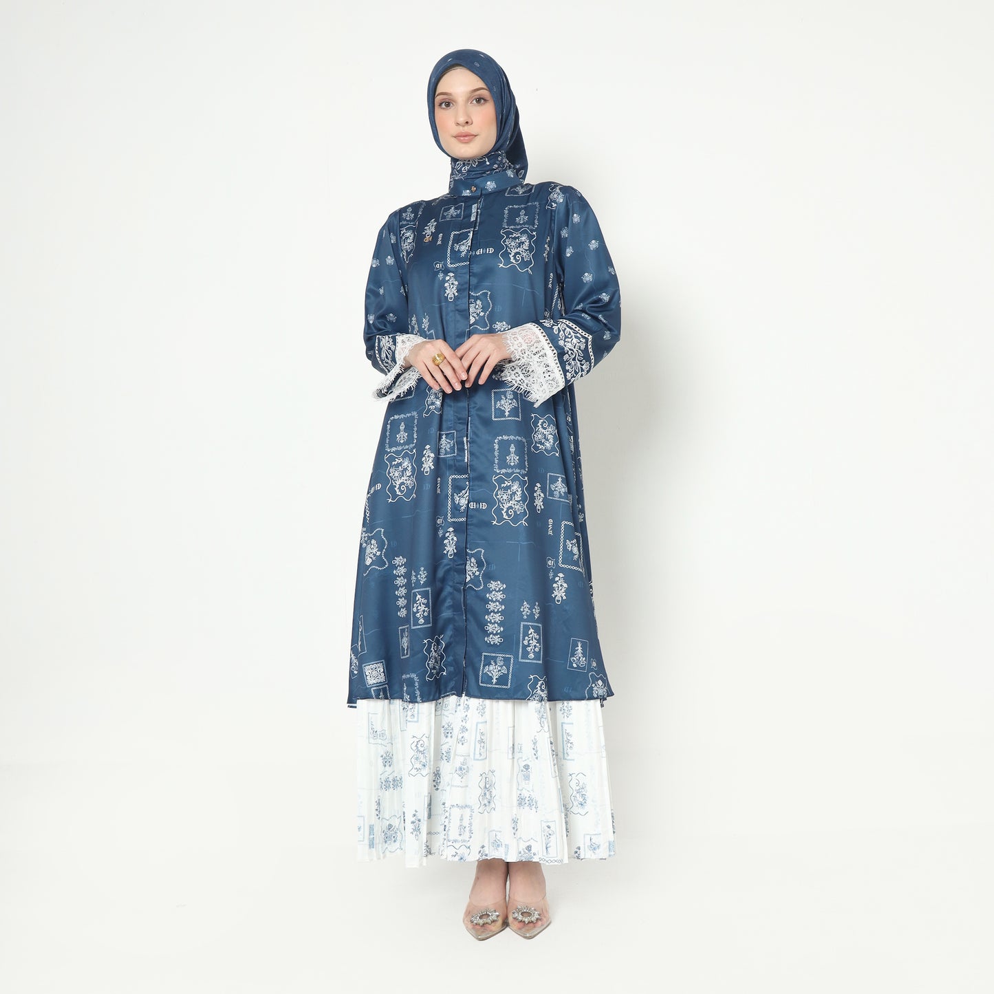 Chanté - Jenysa Dress in Sapphire Blue