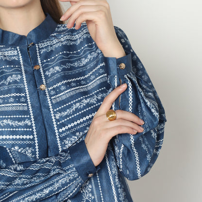 Chanté - Jazlyn Dress in Sapphire Blue