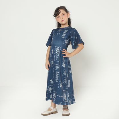 Chanté - Jafina Girl Dress in Sapphire Blue