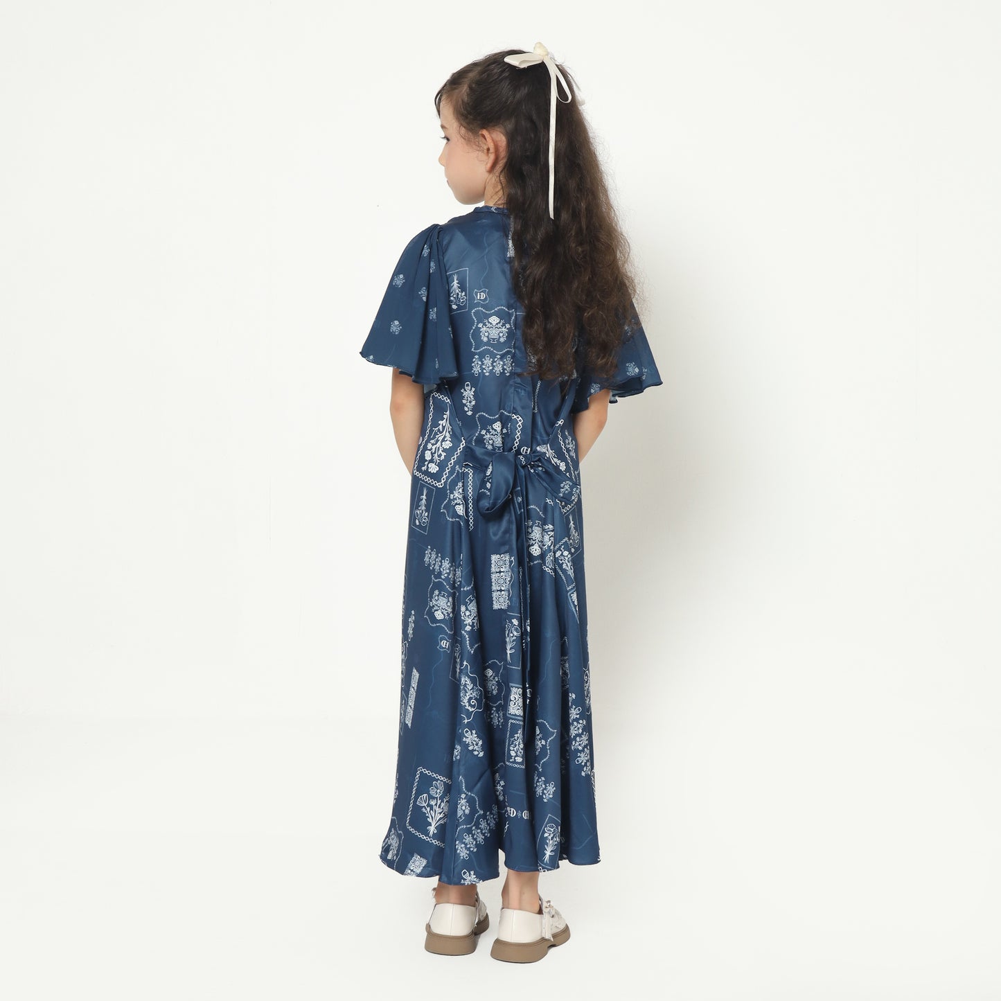 Chanté - Jafina Girl Dress in Sapphire Blue