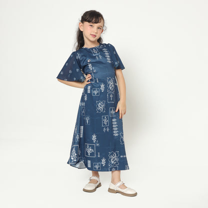 Chanté - Jafina Girl Dress in Sapphire Blue
