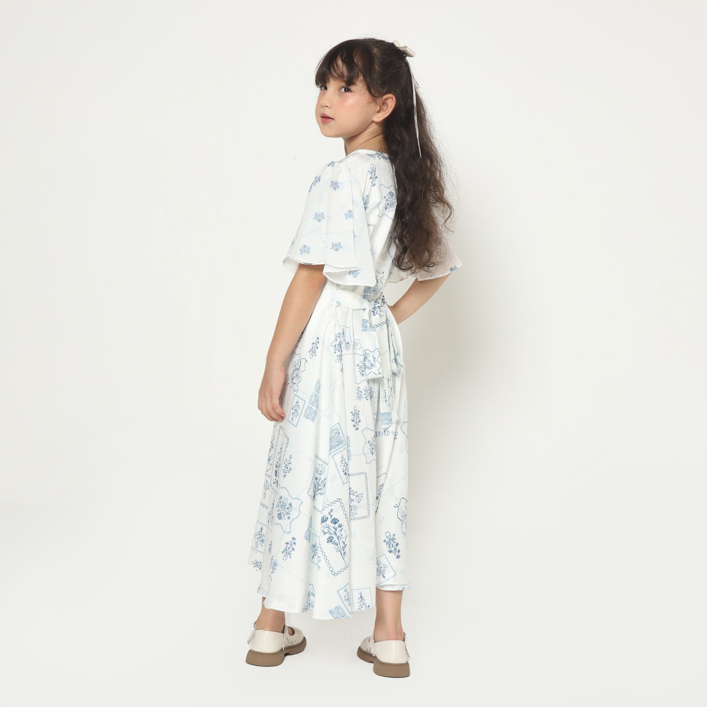 Chanté - Jafina Girl Dress in Pearl White