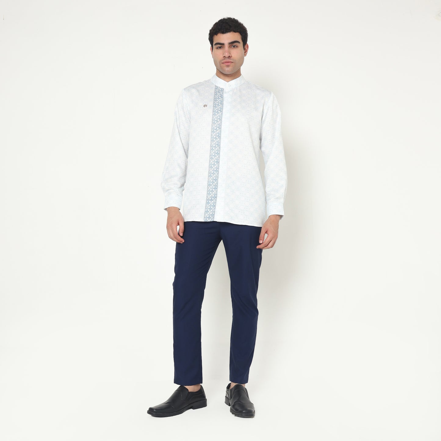 Chanté - Jahiz Men Shirt in Pearl White