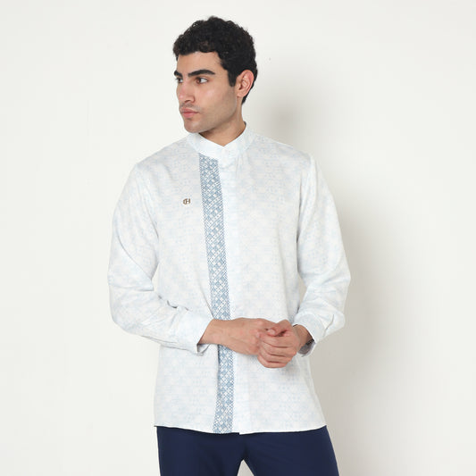 Chanté - Jahiz Men Shirt in Pearl White