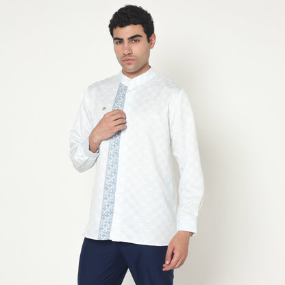 Chanté - Jahiz Men Shirt in Pearl White