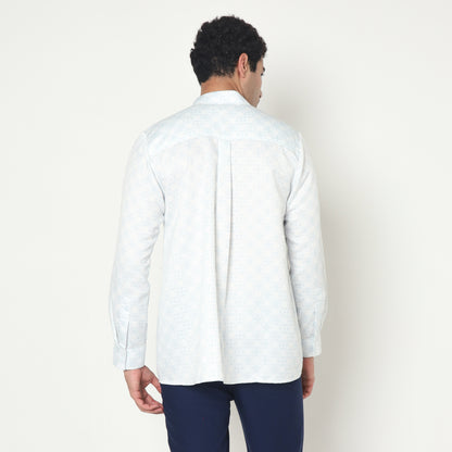 Chanté - Jahiz Men Shirt in Pearl White