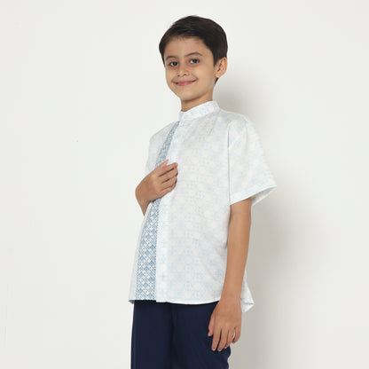 Chanté - Javed Boy Shirt in Pearl White