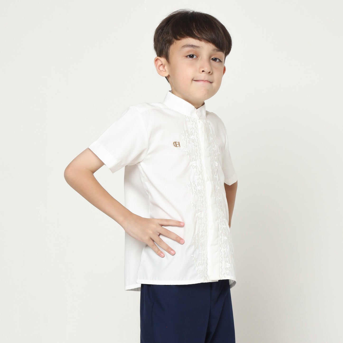 Chanté - Sakha Boy Shirt in Broken White