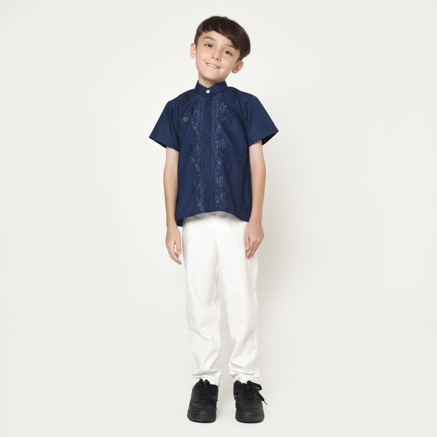 Chanté - Sakha Boy Shirt in Navy