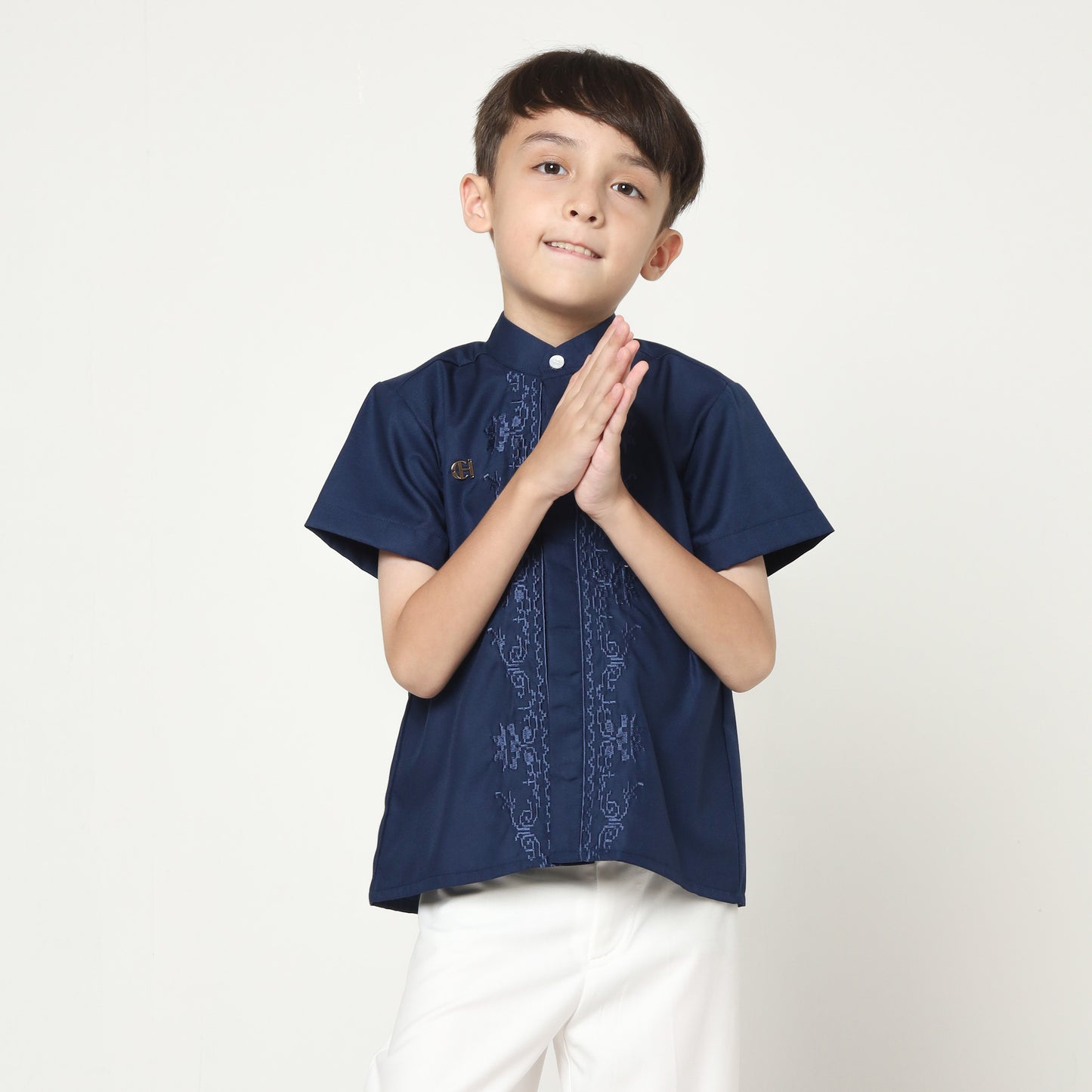 Chanté - Sakha Boy Shirt in Navy